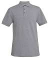 BK613 4223 Brook Taverner Hampton Premium Cotton Polo Shirt Grey Marl colour image